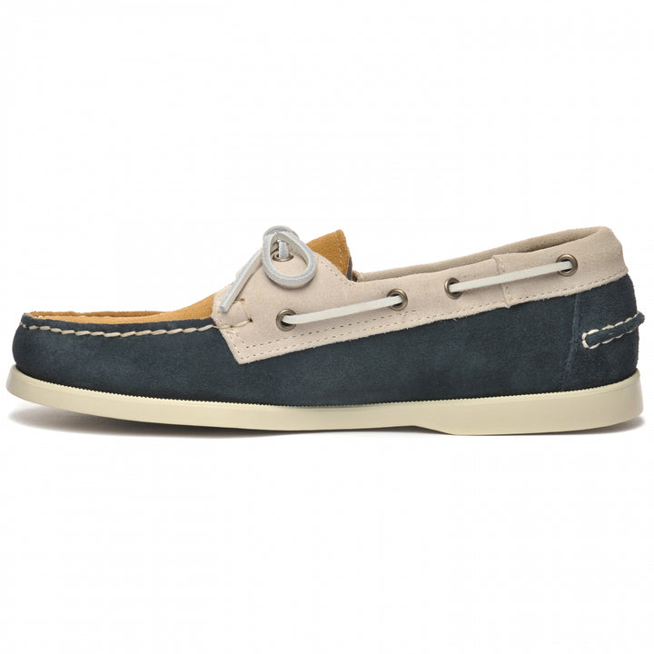 Portland Jib | Blue Navy Papyrus Cuoio