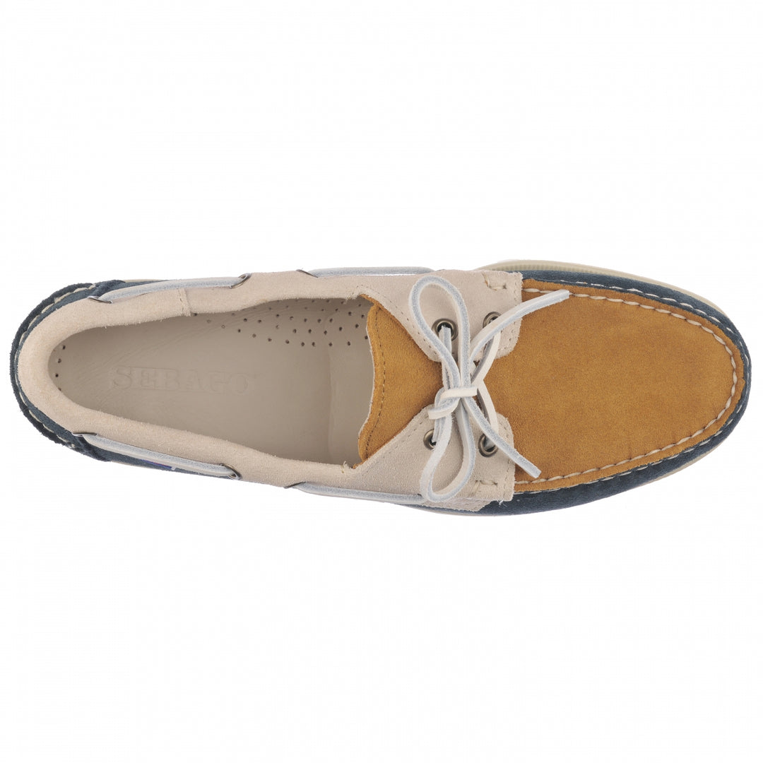 Portland Jib | Blue Navy Papyrus Cuoio