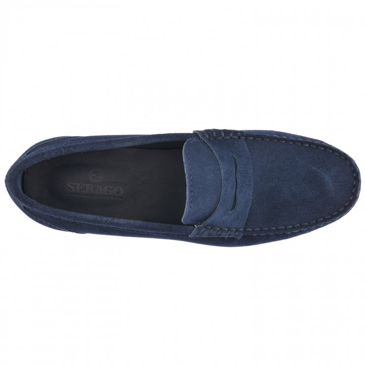 Byron Suede | Blue Navy