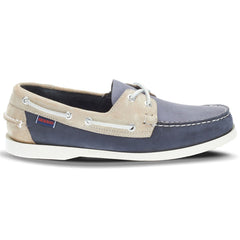 Portland Spinnaker Nubuck | Blue Navy Off White