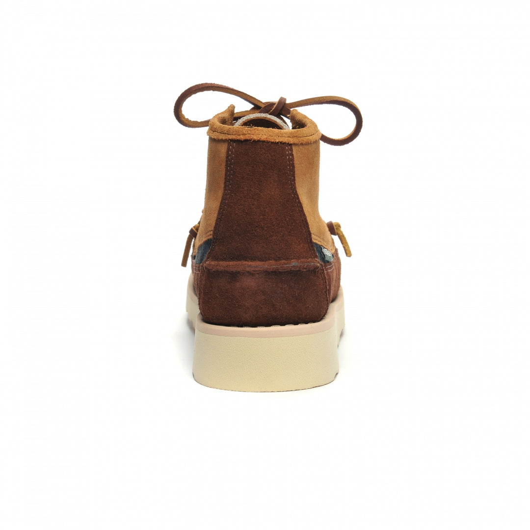 Cayuga Mid Woman | Tan Papyrus Navy Darkbrown