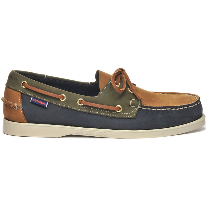 Portland Spinnaker Nubuck | Blue Navy Beige Camel Green Musk