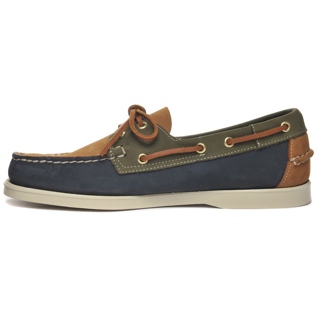 Portland Spinnaker Nubuck | Blue Navy Beige Camel Green Musk