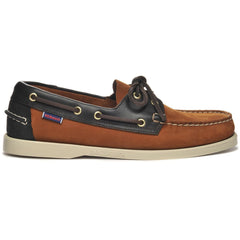 Portland Spinnaker Nubuck Oil Leather | Brown Dark Brown Black
