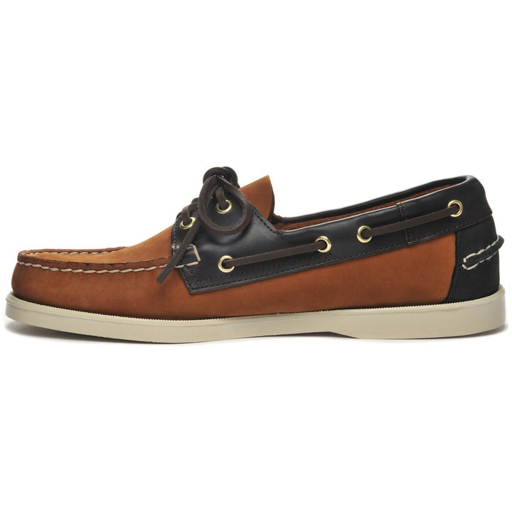 Portland Spinnaker Nubuck Oil Leather | Brown Dark Brown Black