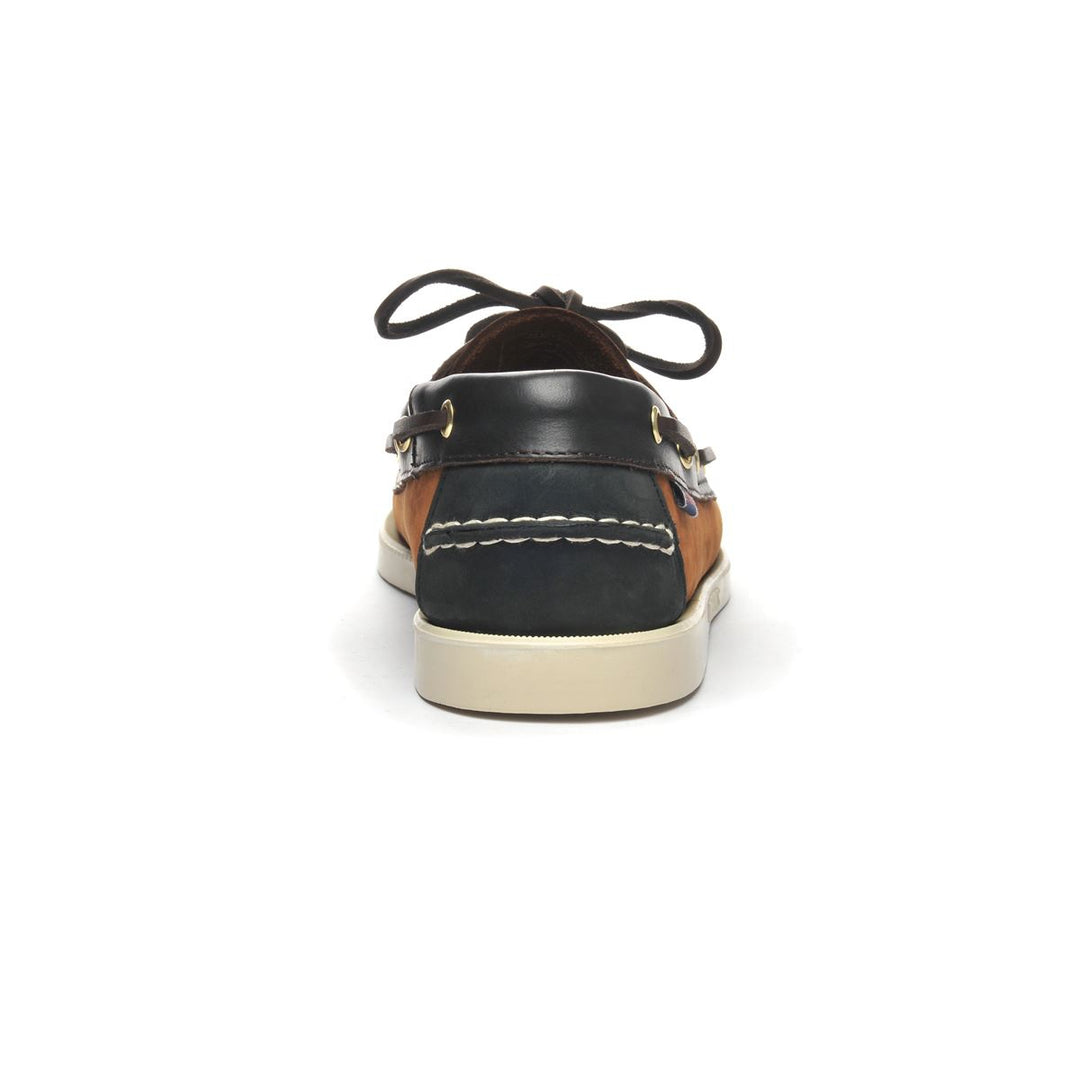 Portland Spinnaker Nubuck Oil Leather | Brown Dark Brown Black