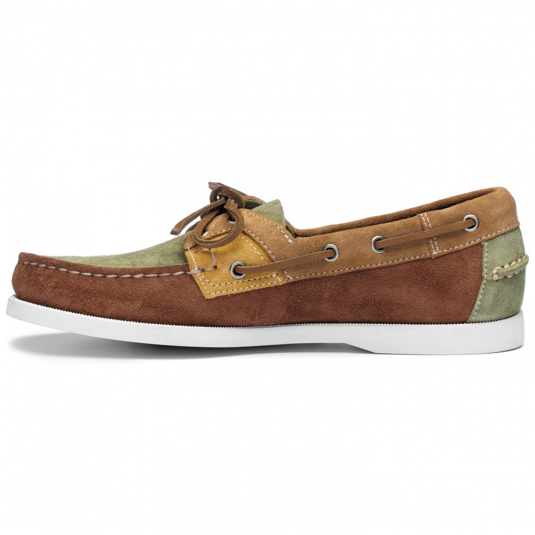 Rossisland Jib | Dark Brown Military Cognac Daino