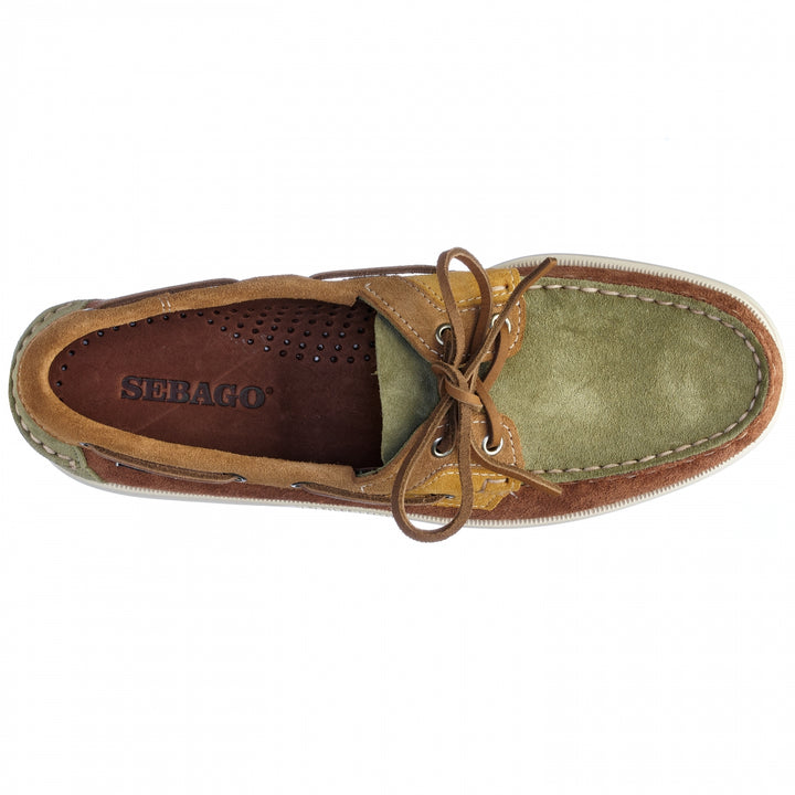 Rossisland Jib | Dark Brown Military Cognac Daino