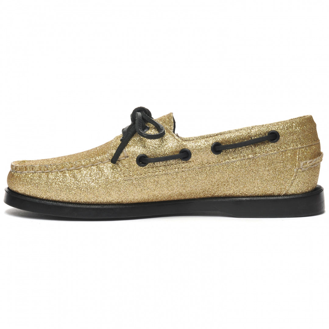 Portland Glitter Woman | Yellow Gold  Black