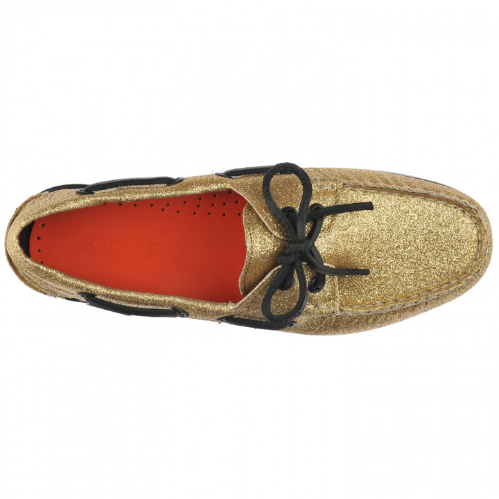 Portland Glitter Woman | Yellow Gold  Black