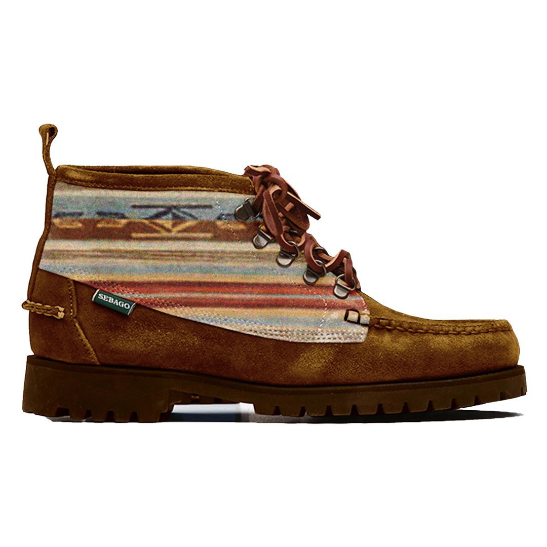 Deer Pendleton | Blue Off White Red Check