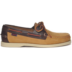 Docksides Portland Nubuck Waxy | Yellow Mustard - Dk Brown