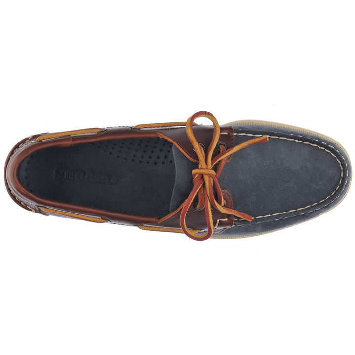 Docksides Portland Nubuck Waxy | Blue Universe - Brown