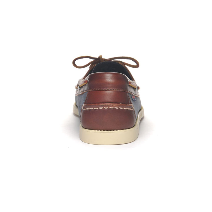 Docksides Portland Nubuck Waxy | Blue Universe - Brown