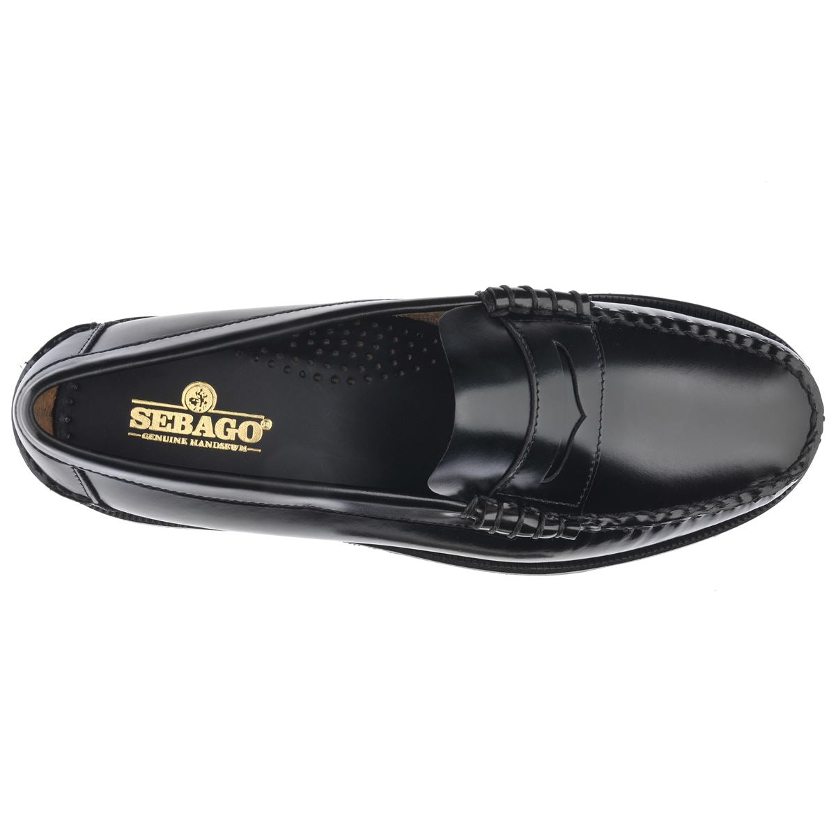 【関税込み】Sebago ブラック Dan Studs ローファー Sebago: ブラック Dan Studs ローファー | SSENSE 日本