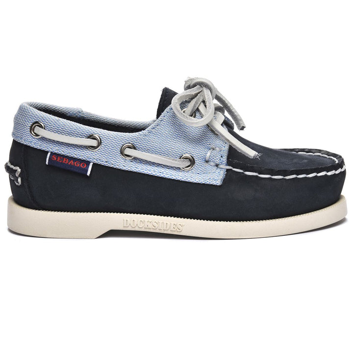 Portland Nubuck Kid | Blue Navy Light Blue White