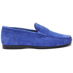 Byron Suede | Blue Navy White