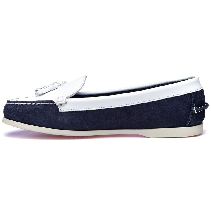 Janet Suede | Blue Navy White
